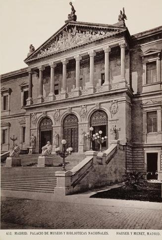 Madrid. El Palacio de Museos y Bibliotecas nacionales 