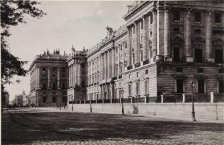 Madrid. Palacio Real, fachada principal