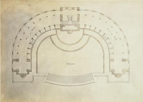 (Proyecto para Monumento a las Cortes de Cádiz)