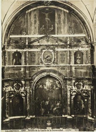 Salamanca. Retablo de la Capilla de la Universidad