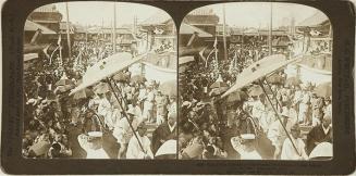High Priest of Buddha in the Funeral Procession of Lieut, Suzuki, July, 16, 1904, Yokohama, Japan