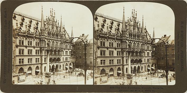 The New Rathhaus. Munich. Bavaria