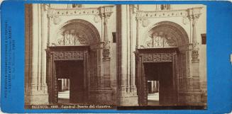 Palencia. Catedral. Puerta del claustro