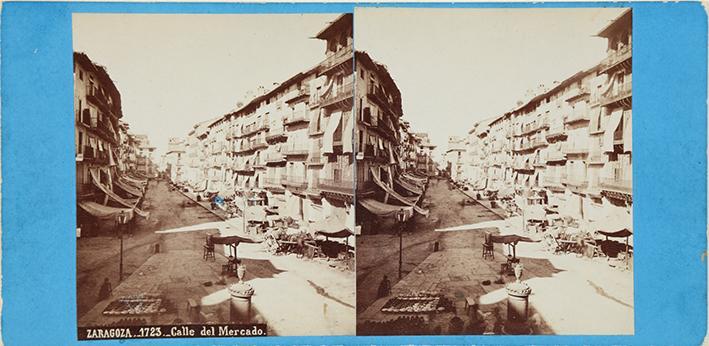 Zaragoza. Calle del Mercado