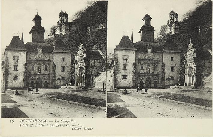 Bétharram. La Chapelle. 1er et 5e Stations du Calvaire