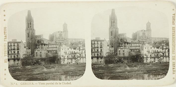 Gerona. Vista parcial de la Ciudad