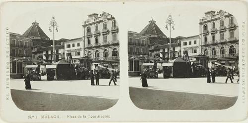 Málaga. Plaza de la Constitución