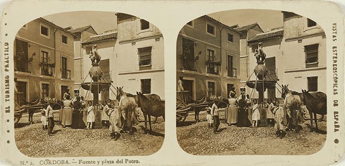 Córdoba. Fuente y plaza del Potro