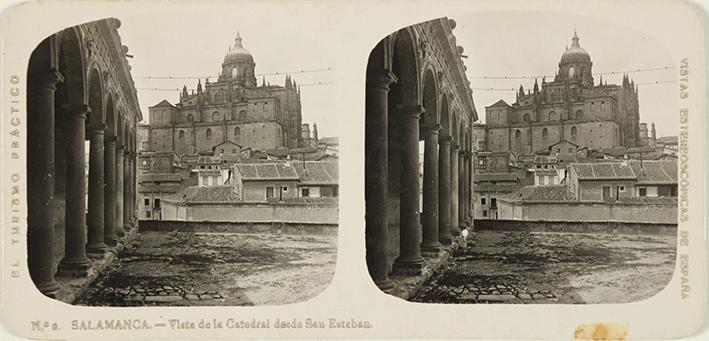 Salamanca. Vista de la Catedral desde San Esteban