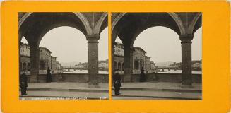 Florence. Vue prise du Pont Vieux