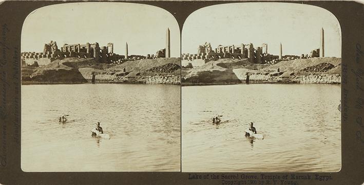 Lake of The Sacred Grove, Temple of Karnak, Egypt