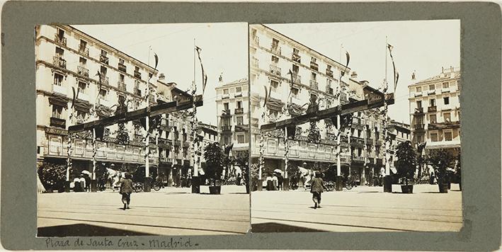 Plaza de Santa Cruz. Madrid