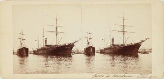 Puerto de Barcelona. Vapor Buenos Aires