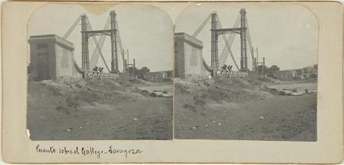 Puente sobre el Gállego. Zaragoza