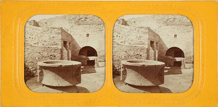 (Four et moulin antique. Italie)