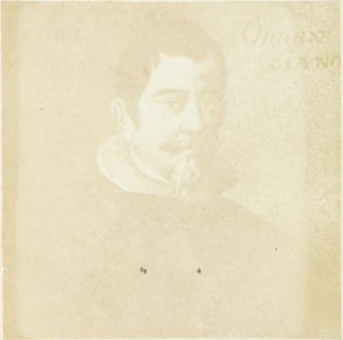 Pedro Orrente. His portrait