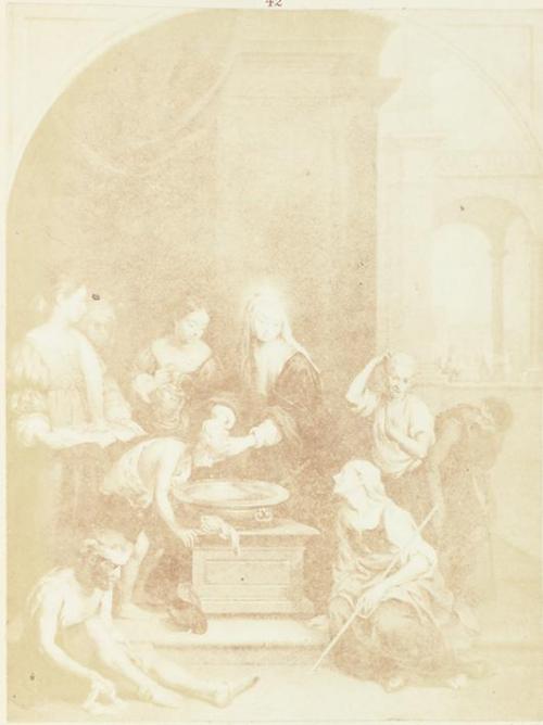 Bartolomé Esteban Murillo. St. Elizabeth of Hungary in her hospital