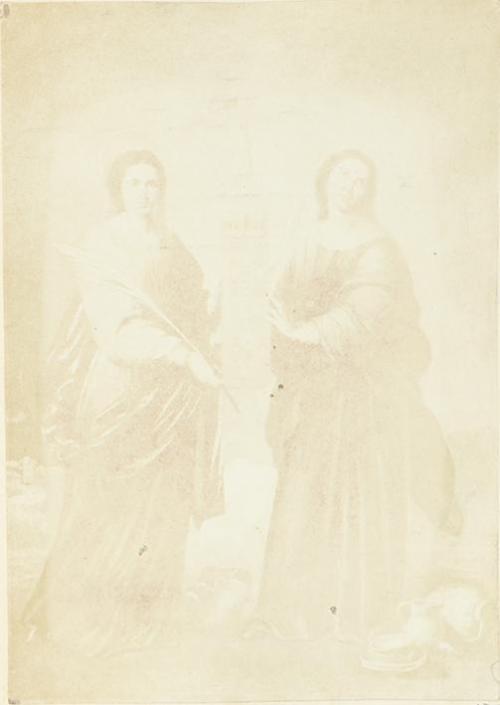 Bartolomé Esteban Murillo. Sta. Rufina and Sta. Justa. Patronesses of Seville