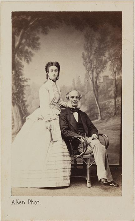 (Retrato de don José María Gutiérrez de Estrada con su hija Loreto Gutiérrez de Estrada)