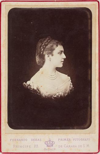 Reina Mercedes, primera esposa de Alfonso XII