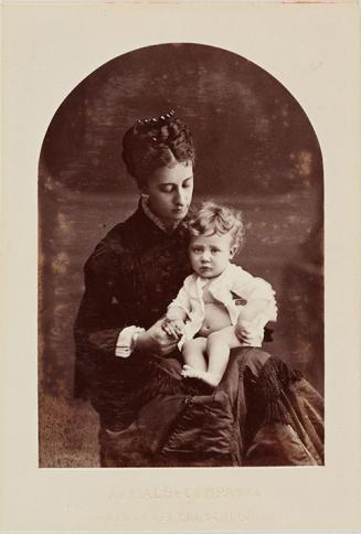(Retrato de una mujer con un niño)
