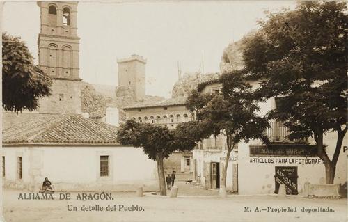 Alhama de Aragón. Un detalle del Pueblo