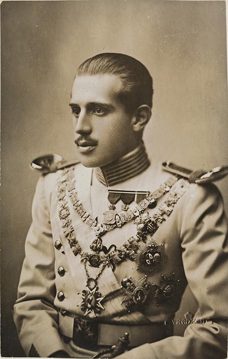 (Retrato de un hombre con uniforme militar, Alfonso XIII)