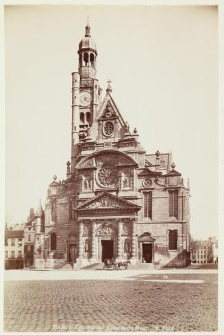 Paris. Eglise Saint Étienne du Mont