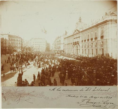 (Madrid. Ceremonia. Entierro de Castelar)