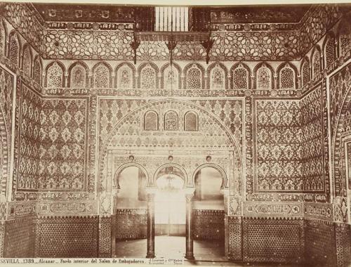 Sevilla. Alcazar. Patio interior del Salón de Embajadores