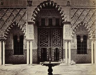 (Sevilla. Alcazar. Entrada al patio de los embajadores)