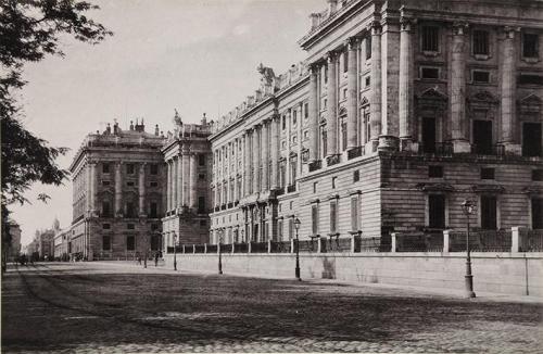 Madrid. Palacio Real, fachada principal