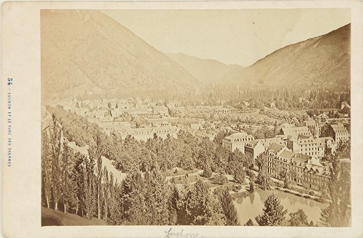 Luchon et le parc des Thermes