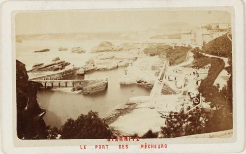 Biarritz. Le port des pêcheurs