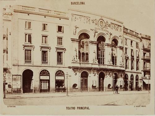 Barcelona. Teatro principal