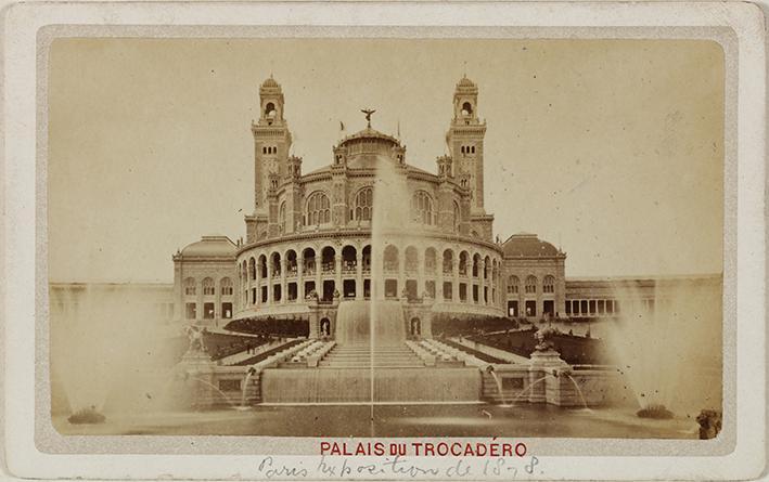 (Paris. Exposition de 1878) Palais du Trocadéro