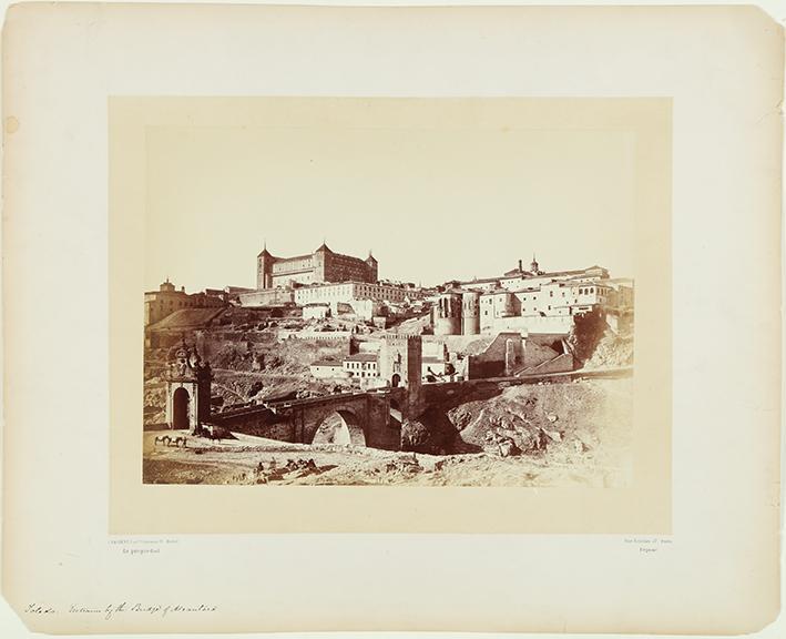 (Entrada a Toledo desde el puente de Alcántara)