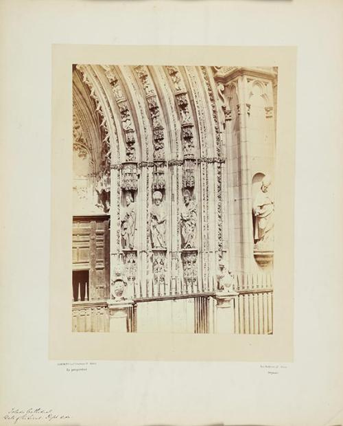 (Toledo. Cathedral. Gate of the Lions. Right side)