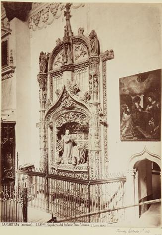 La Cartuja. Burgos. Sepulcro del Infante Don Alonso