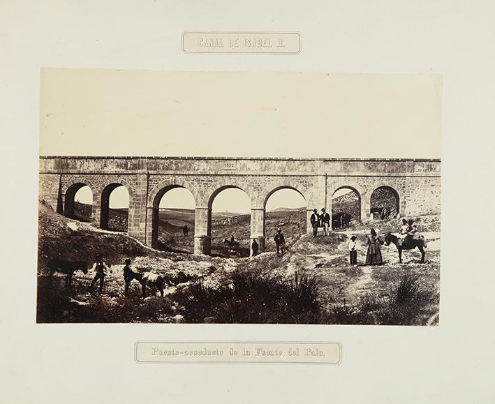 Canal de Isabel II. Puente-acueducto de la Fuente del Palo