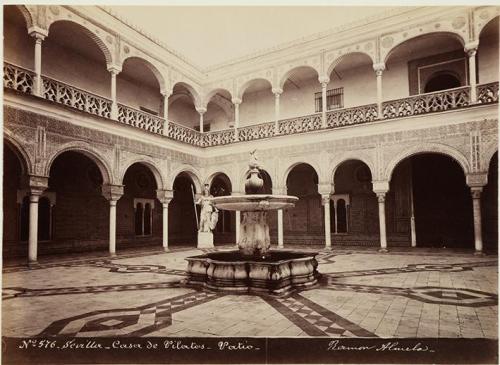 Sevilla. Casa de Pilatos. Patio