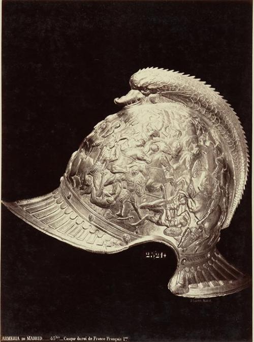 Armería de Madrid. Casque du roi de France François Ier