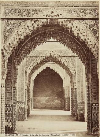 Granada. Interior de la Sala de Justicia (Alhambra)