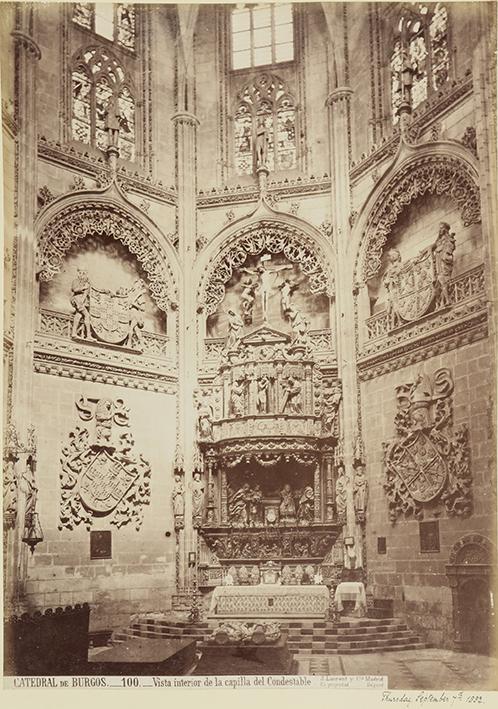 Catedral de Burgos. Vista interior de la capilla del Condestable