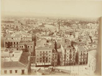 (Vista general de Valencia desde el Miguelete)