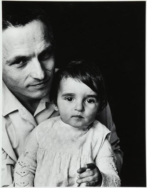 Antonio López y su hija