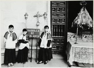 Monaguillos de la cuadrilla de la Blanca