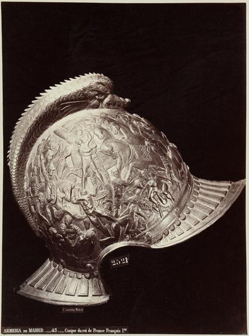 Armería de Madrid. Casque du roi de France François Ier