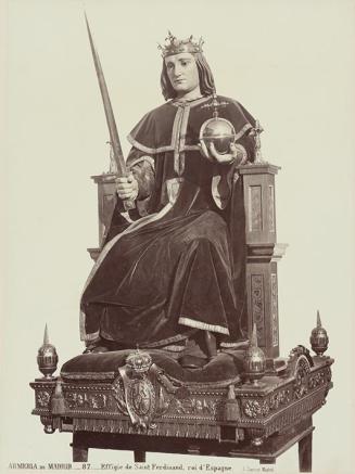 Armería de Madrid. Effigie de Saint Ferdinand, roi de Espagne