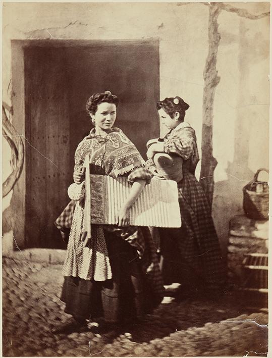 (Cordoue. Jeunes filles partant au lavoir. (d’après nature))